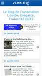 Mobile Screenshot of inegalite.canalblog.com