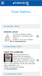 Mobile Screenshot of cheznathou.canalblog.com