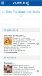 Mobile Screenshot of filsdansmabulle.canalblog.com