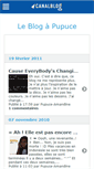 Mobile Screenshot of blogdepupuce.canalblog.com