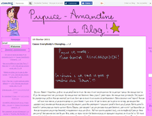 Tablet Screenshot of blogdepupuce.canalblog.com