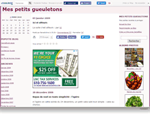 Tablet Screenshot of mesgueuletons.canalblog.com