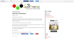 Desktop Screenshot of lestroispommes.canalblog.com
