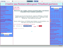 Tablet Screenshot of ideesetudiantes.canalblog.com