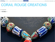 Tablet Screenshot of corailcreations.canalblog.com