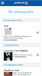 Mobile Screenshot of mcphoto.canalblog.com