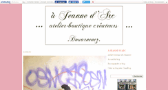 Desktop Screenshot of ajeannedarc.canalblog.com
