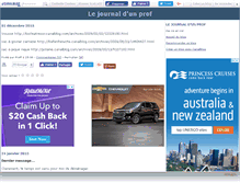 Tablet Screenshot of journalprof.canalblog.com