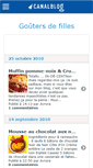 Mobile Screenshot of goutersdefilles.canalblog.com