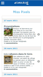 Mobile Screenshot of misspixels.canalblog.com