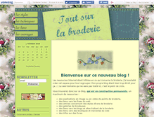 Tablet Screenshot of annuairebroderie.canalblog.com