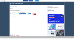 Desktop Screenshot of gabuzomeuh.canalblog.com