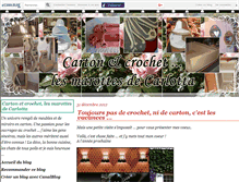 Tablet Screenshot of mycarton.canalblog.com