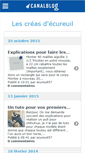 Mobile Screenshot of ecureuil57.canalblog.com