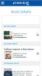 Mobile Screenshot of collectifgirafe.canalblog.com
