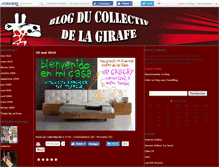 Tablet Screenshot of collectifgirafe.canalblog.com