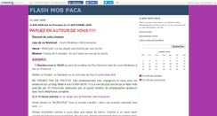 Desktop Screenshot of flashmobpaca.canalblog.com