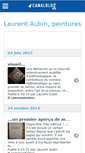 Mobile Screenshot of laurentaubin.canalblog.com