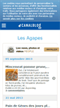 Mobile Screenshot of agapes.canalblog.com