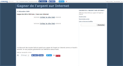 Desktop Screenshot of gagnerargentnet.canalblog.com