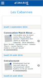 Mobile Screenshot of lescabanes.canalblog.com