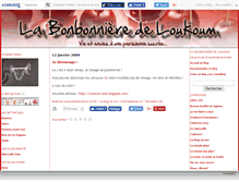 Tablet Screenshot of loukoumpremiere.canalblog.com