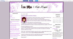 Desktop Screenshot of fillesmodeemploi.canalblog.com