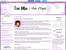 Tablet Screenshot of fillesmodeemploi.canalblog.com