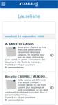 Mobile Screenshot of laureliane.canalblog.com