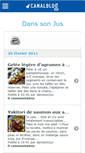 Mobile Screenshot of danssonjus.canalblog.com