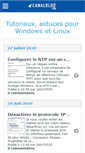 Mobile Screenshot of inf0blog.canalblog.com