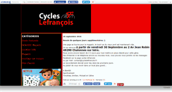 Desktop Screenshot of cycleslefrancois.canalblog.com