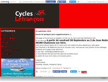 Tablet Screenshot of cycleslefrancois.canalblog.com