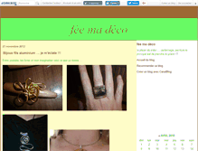 Tablet Screenshot of feemadeco.canalblog.com