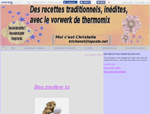 Tablet Screenshot of desrecettes.canalblog.com