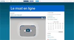 Desktop Screenshot of lemustenligne.canalblog.com