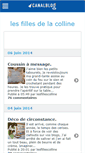 Mobile Screenshot of lesfillescolline.canalblog.com
