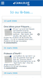 Mobile Screenshot of icioulabas.canalblog.com