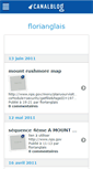 Mobile Screenshot of florianglais.canalblog.com