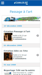 Mobile Screenshot of passagealart.canalblog.com