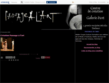 Tablet Screenshot of passagealart.canalblog.com