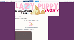 Desktop Screenshot of lazypuppysaison2.canalblog.com