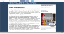 Desktop Screenshot of nonauxantennes.canalblog.com