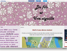 Tablet Screenshot of filsetaiguille.canalblog.com