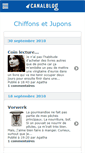 Mobile Screenshot of chiffonsetjupons.canalblog.com