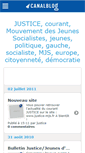 Mobile Screenshot of justicemjs.canalblog.com