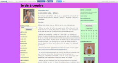 Desktop Screenshot of couturekarine.canalblog.com