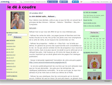Tablet Screenshot of couturekarine.canalblog.com
