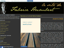 Tablet Screenshot of fabricehumbert.canalblog.com