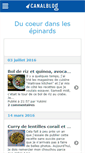 Mobile Screenshot of ducoeurdle.canalblog.com